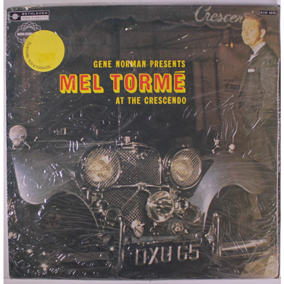 Mel Tormé - Gene Norman Presents Mel Torme At The Crescendo