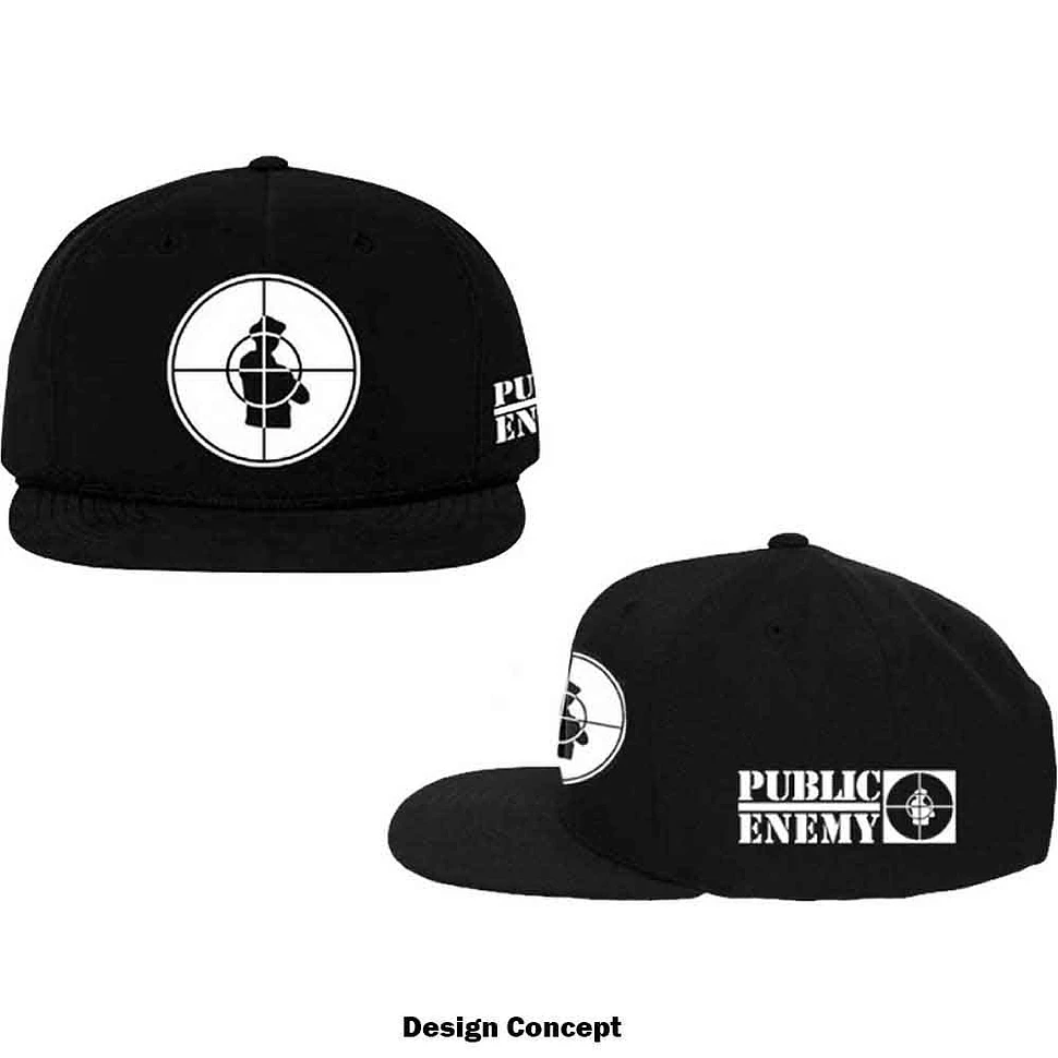 Public Enemy - Solid Target Snapback Cap