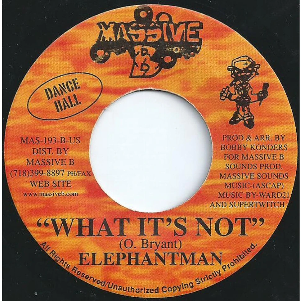 Elephant Man - What It's Not