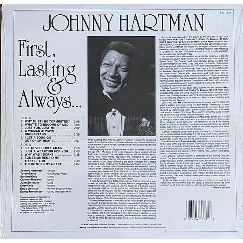 Johnny Hartman - First, Lasting & Always...