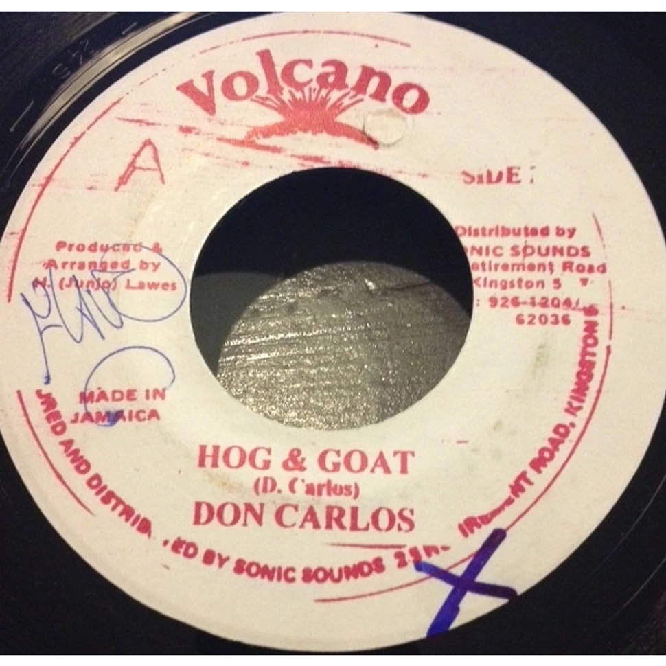 Don Carlos / Wailing Souls - Hog & Goat / Water House Rock