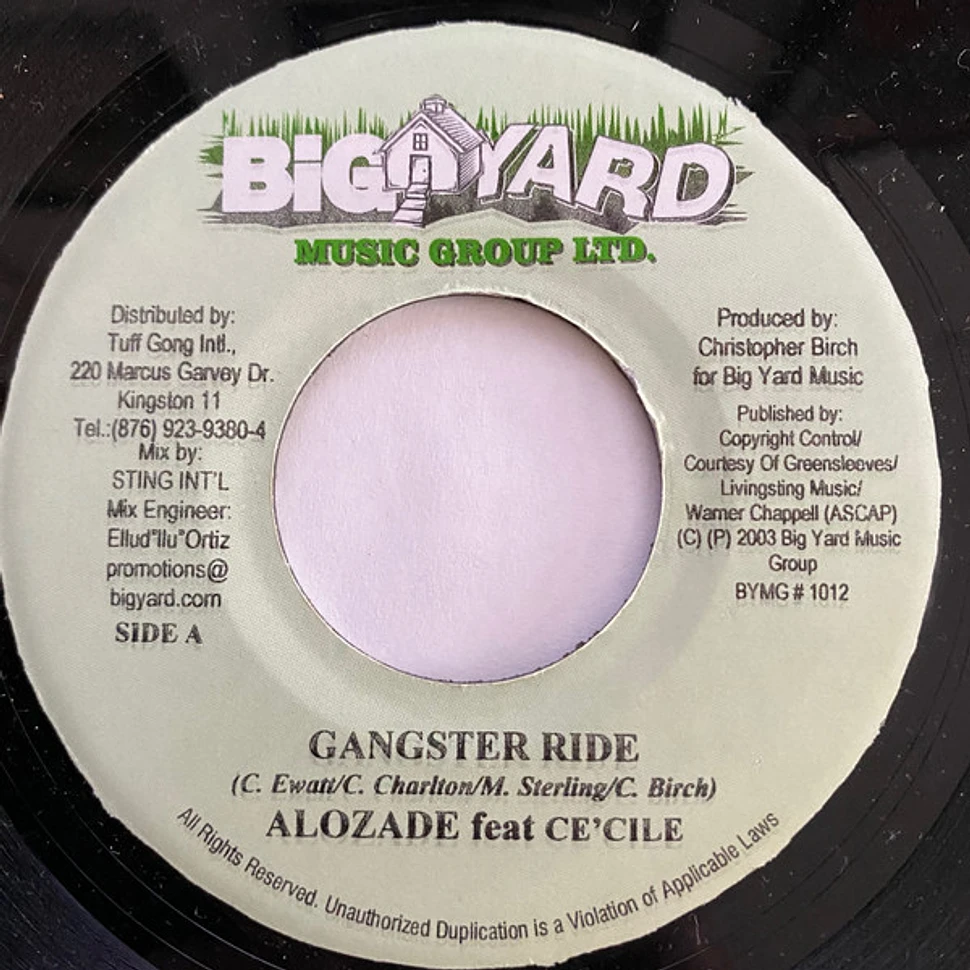 Alozade Feat Ce'cile / Danny English Feat Tia - Gangster Ride / What Up Poppi