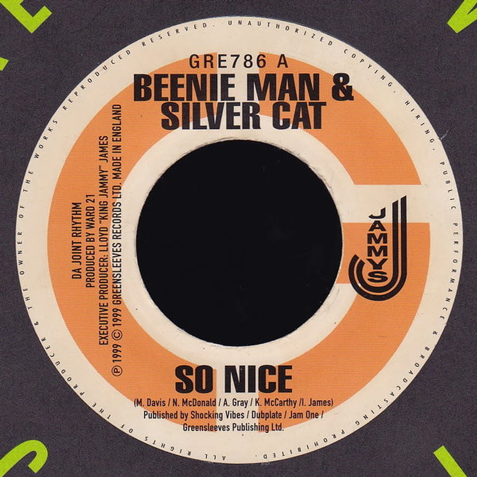 Beenie Man & Silver Cat / Admiral Bailey - So Nice / Who Dem