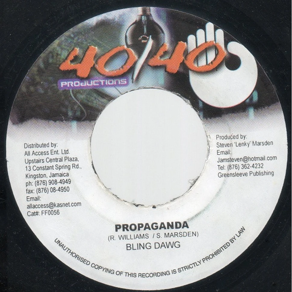 Bling Dawg - Propaganda