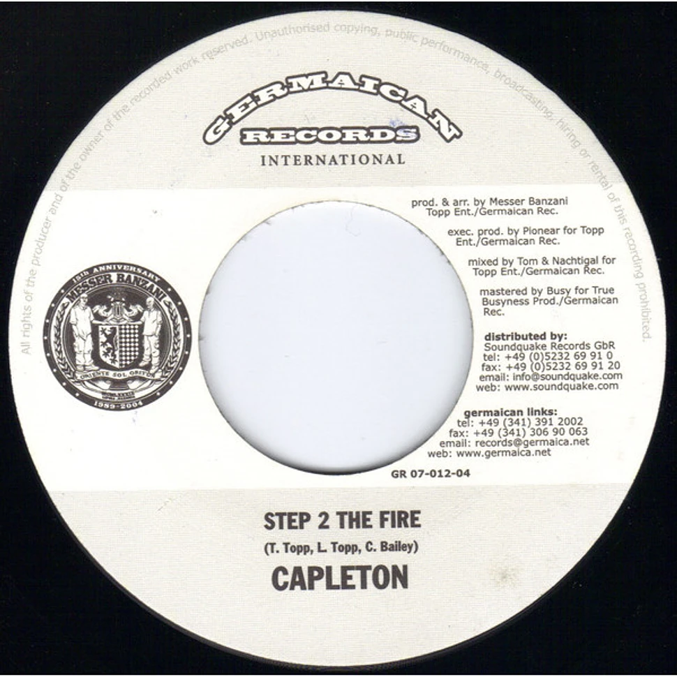 Capleton / Dr. Ring-Ding - Step 2 The Fire / Dancehallfieber