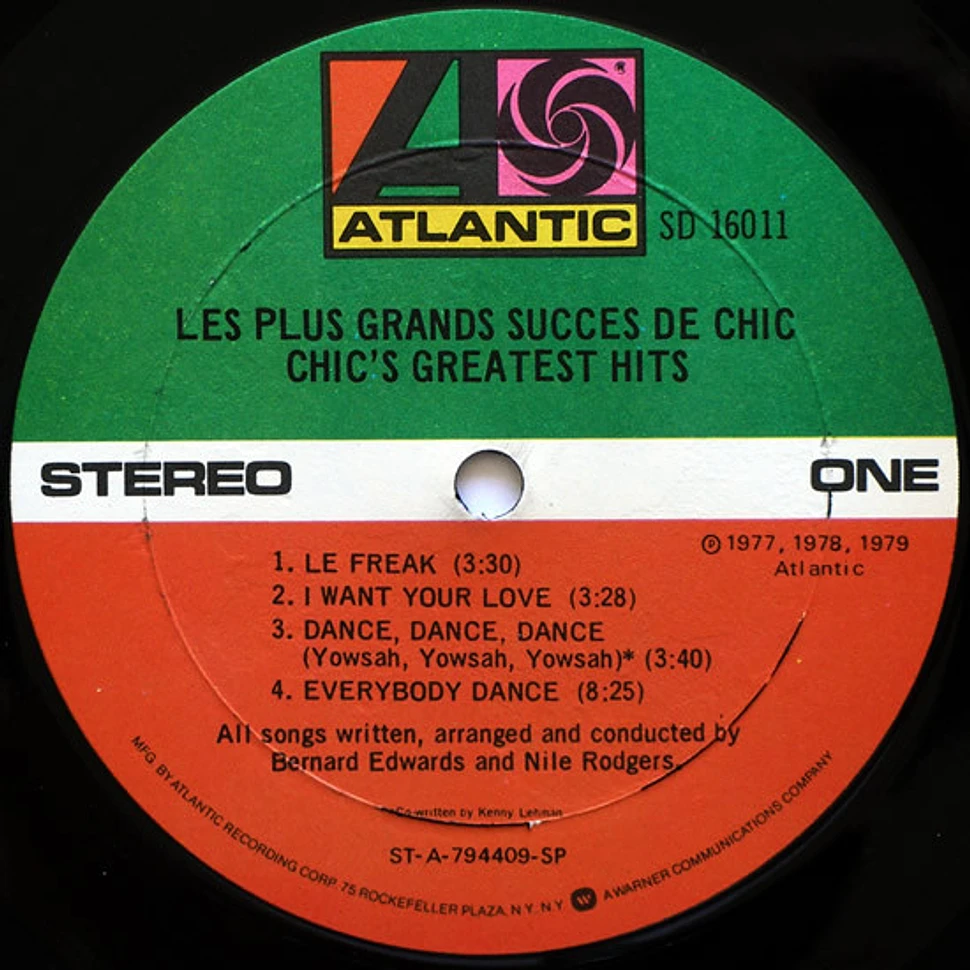 Chic - Les Plus Grands Succes De Chic (Chic's Greatest Hits)