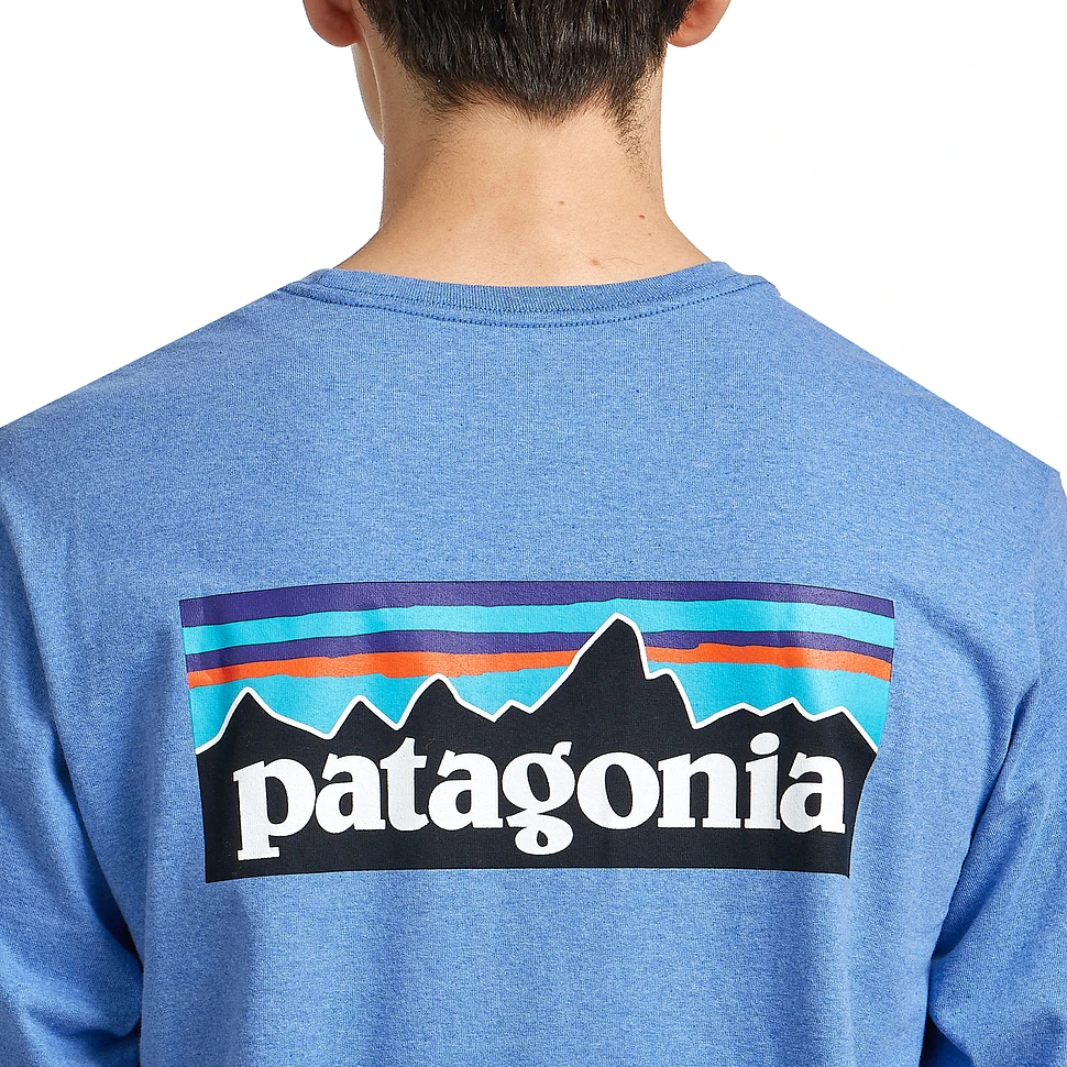 Patagonia - Long-Sleeved P-6 Logo Responsibili-Tee