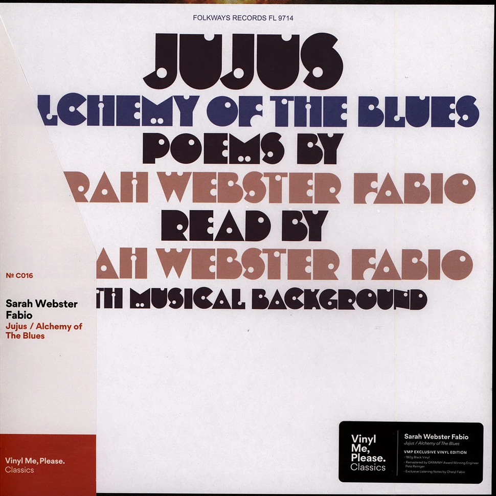 Sarah Webster Fabio - Jujus / Alchemy Of The Blues Vinyl Me, Please Edition