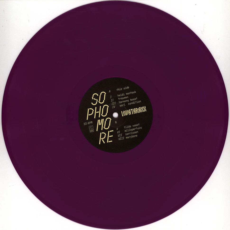 Lovataraxx - Sophomore Solid Purple Vinyl Edition