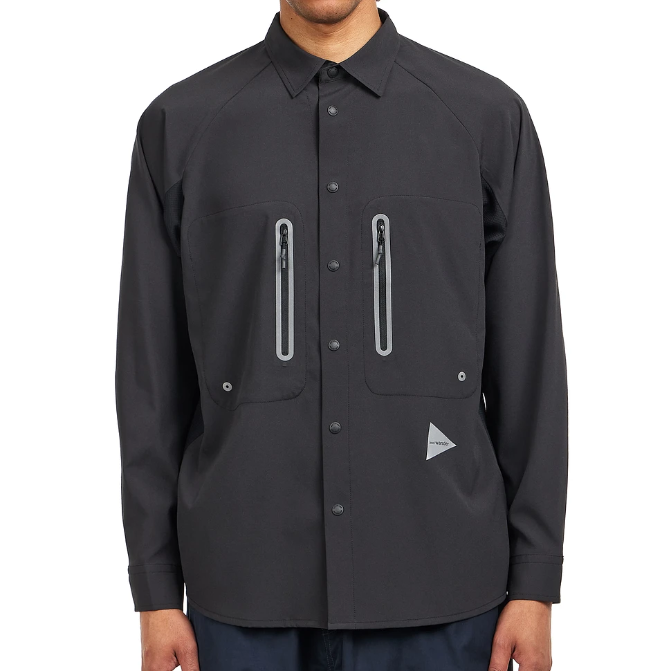 【新品】and　wander　tech LS shirt　定価33000円 and wander｜tech LS shirt | Rakuten Fashion(楽天ファッション
