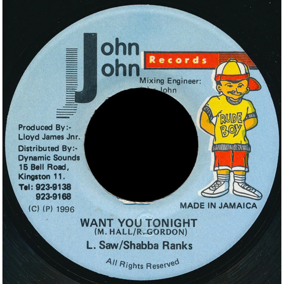 Lady Saw / Shabba Ranks - Want You Tonight