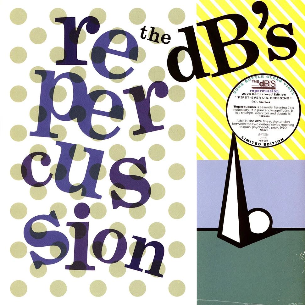 The dB's - Repercussion 2024 Remaster Coke Bottle Clear Vinyl Edition