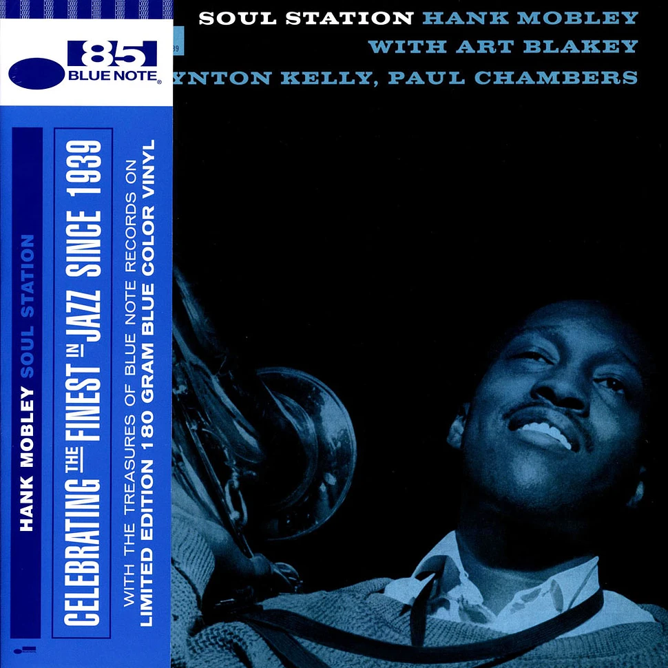 Hank Mobley - Soul Station Blue Note 85 Blue Vinyl Edition