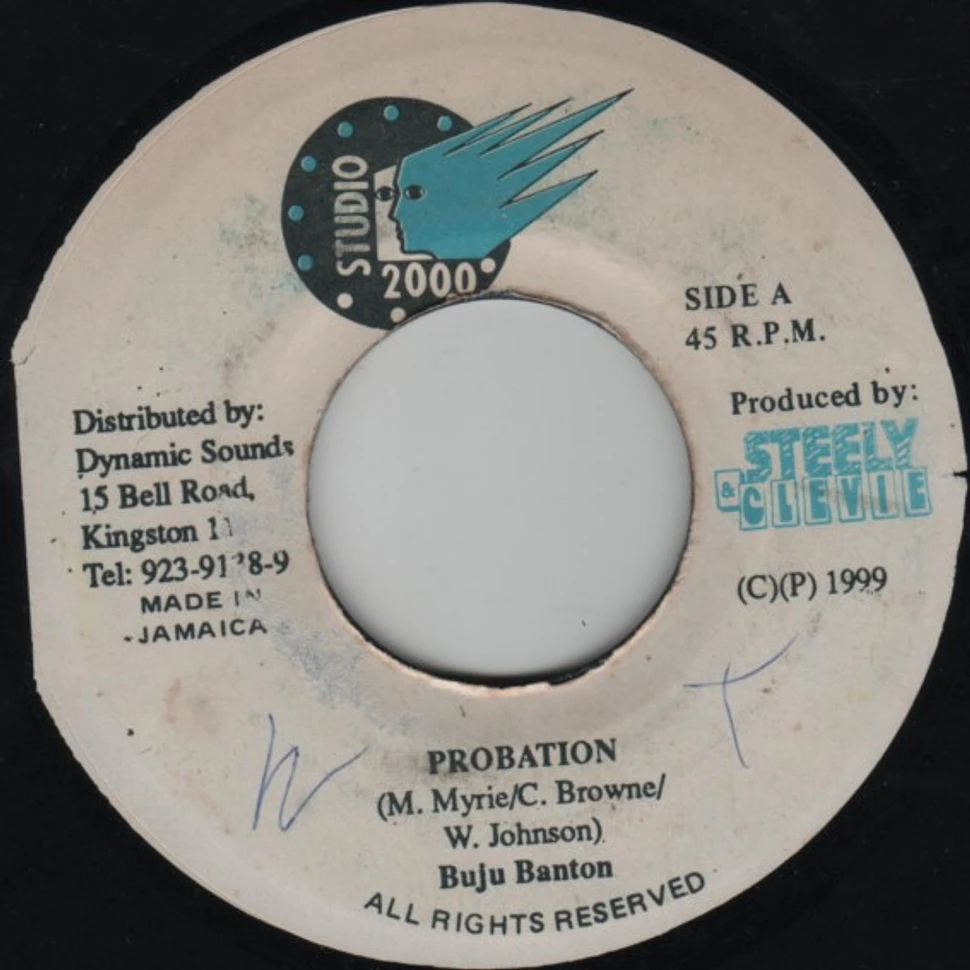 Buju Banton / Steely & Clevie - Probation / Street Sweeper Version