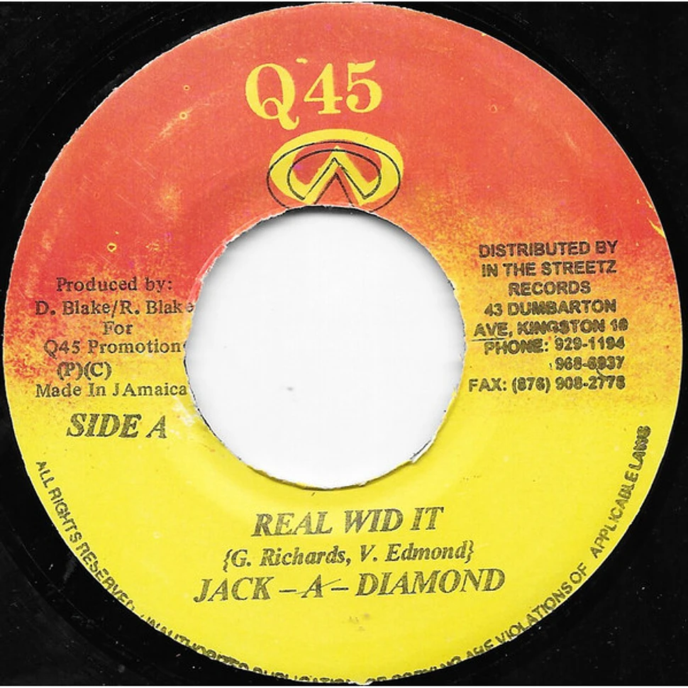 Jack-A-Diamond / Mr. Vegas - Real Wid It / Alligator