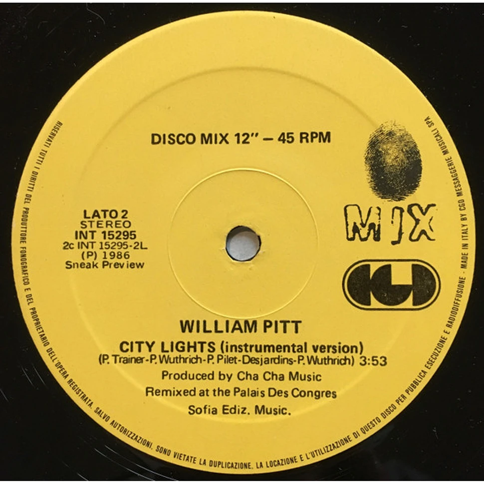 William Pitt - City Lights