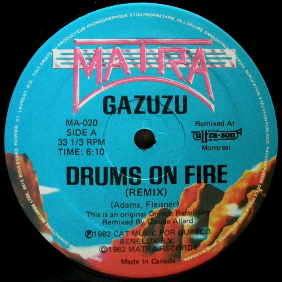 Gazuzu - Drums On Fire (Remix) / Nana Banana