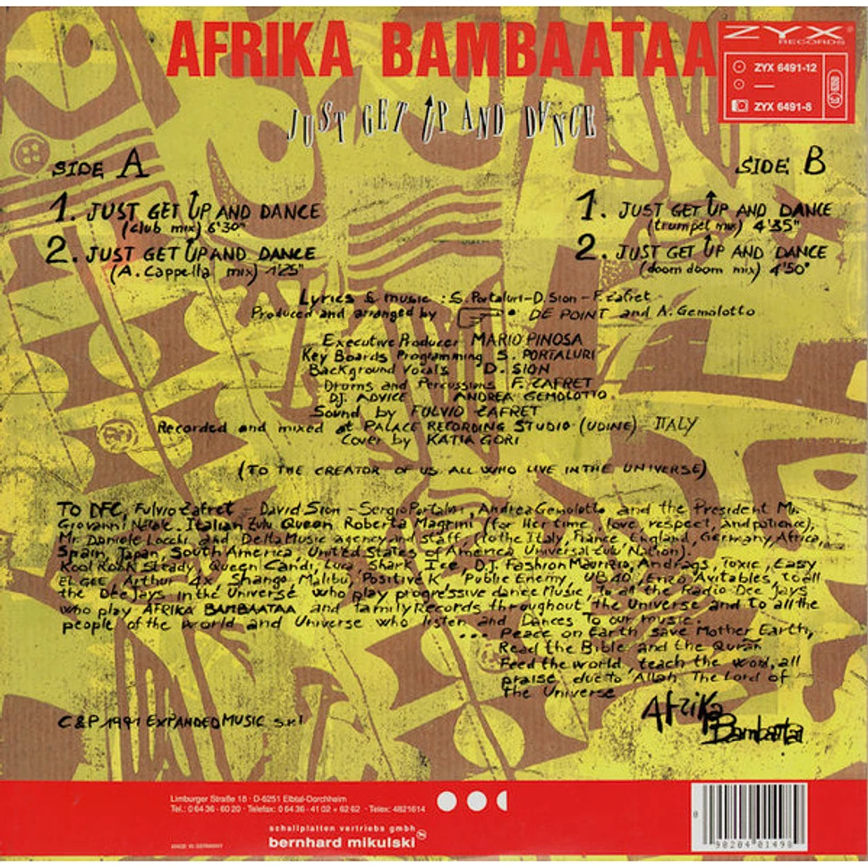 Afrika Bambaataa - Just Get Up And Dance