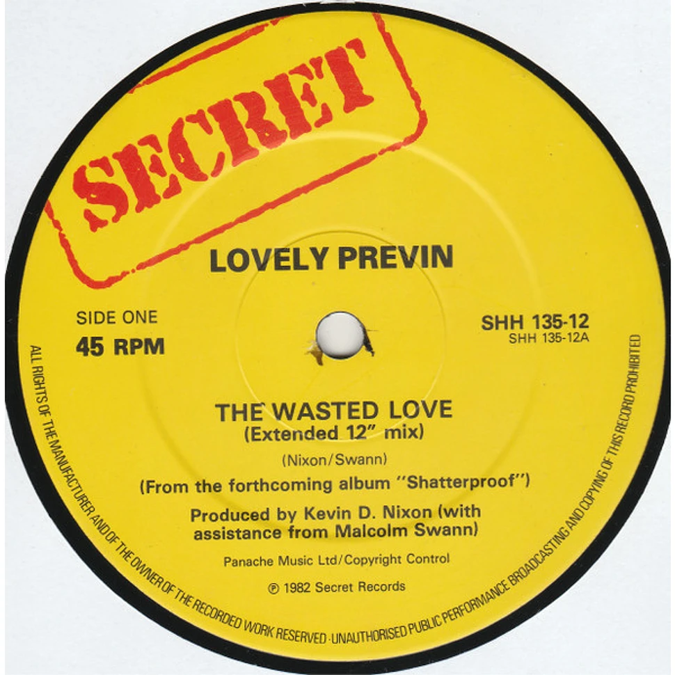 Lovely Previn - The Wasted Love