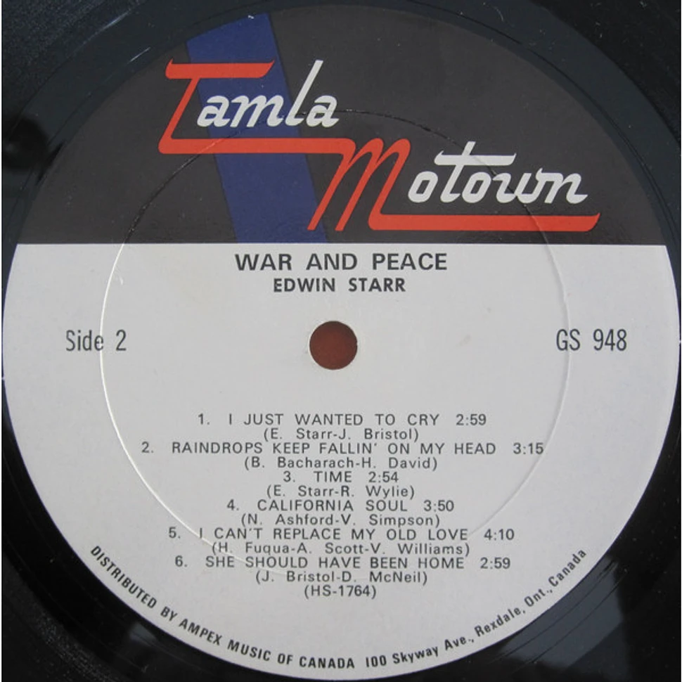 Edwin Starr - War And Peace