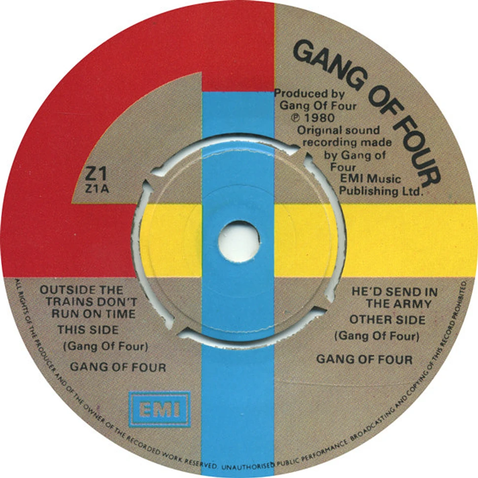 Gang Of Four - Outside The Trains Don't Run On Time