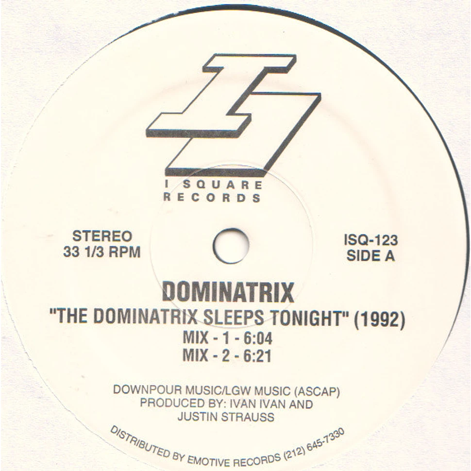 Dominatrix - The Dominatrix Sleeps Tonight (1992)