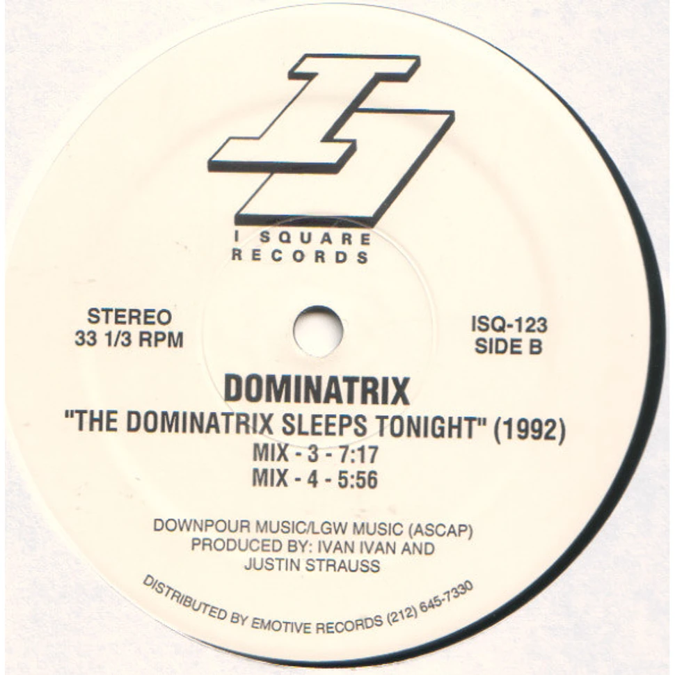 Dominatrix - The Dominatrix Sleeps Tonight (1992)