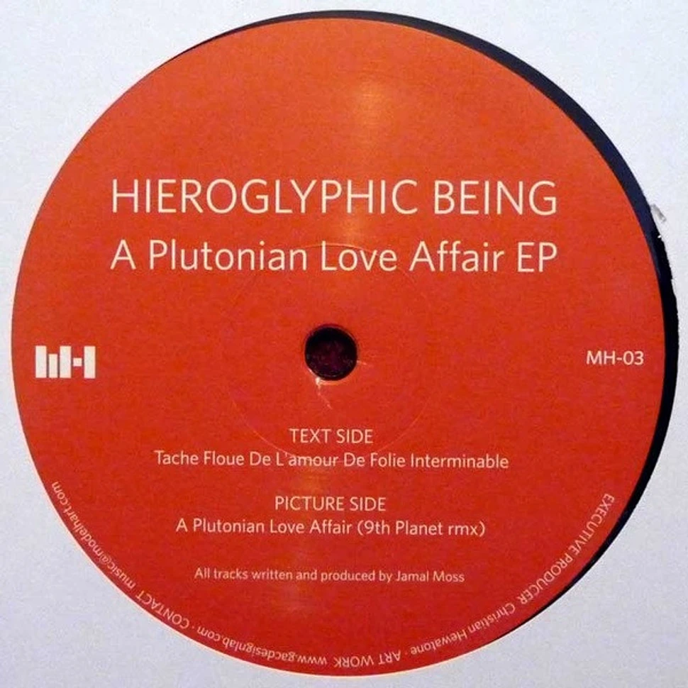 Hieroglyphic Being - A Plutonian Love Affair EP