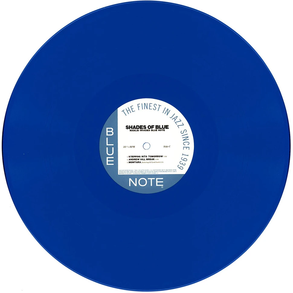 Madlib - Shades Of Blue 20th Anniversary HHV Retail Exclusive Blue Vinyl Edition