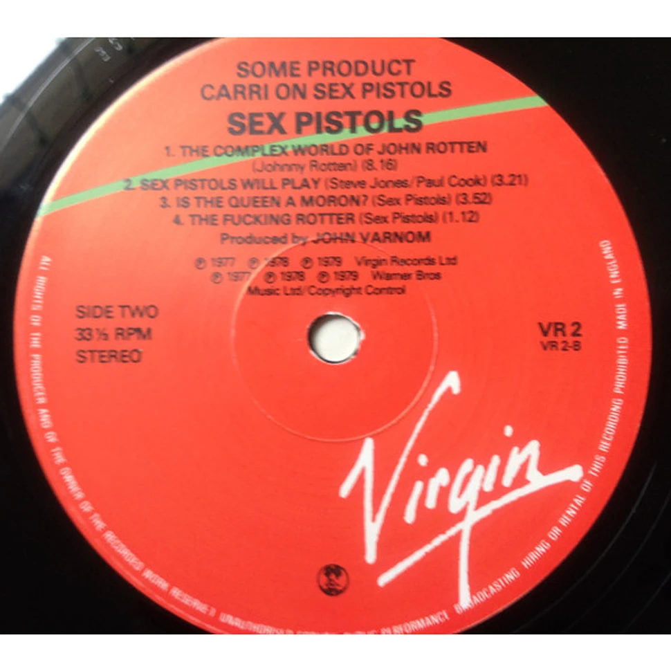 Sex Pistols - Some Product - Carri On Sex Pistols