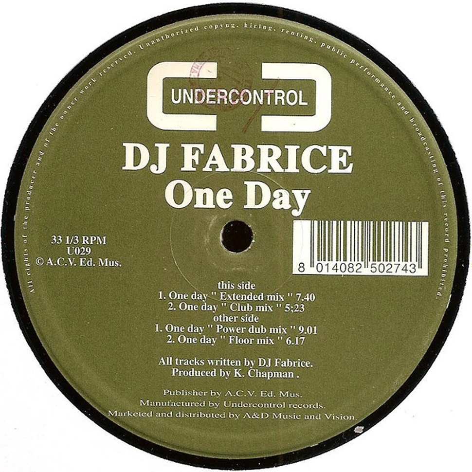 DJ Fabrice - One Day