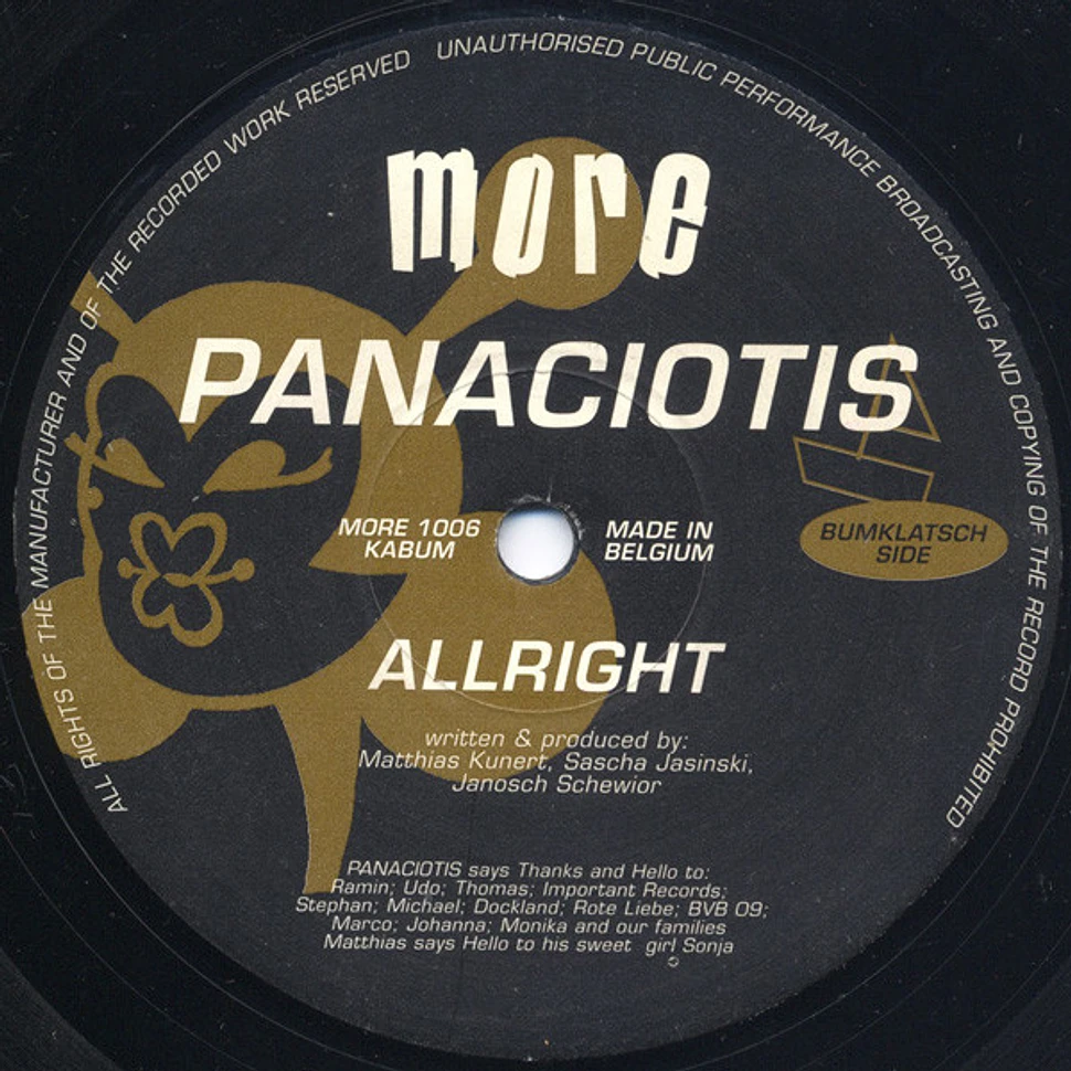 Panaciotis - Allright