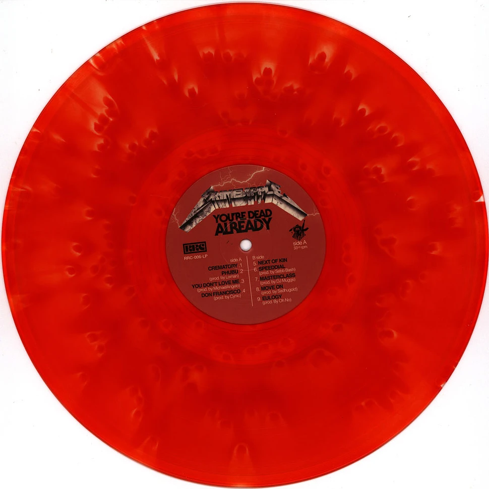 Crimeapple - You're Dead Already Red Ghost Vinyl Edition