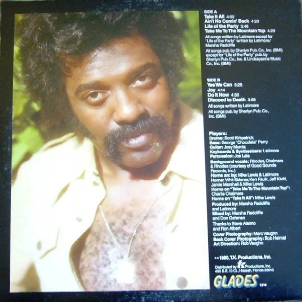 Latimore - Getting Down To Brass Tacks