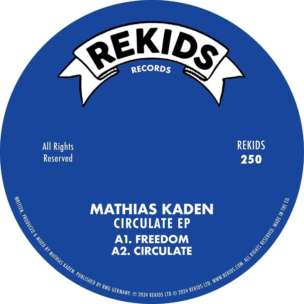 Mathias Kaden - Circulate EP