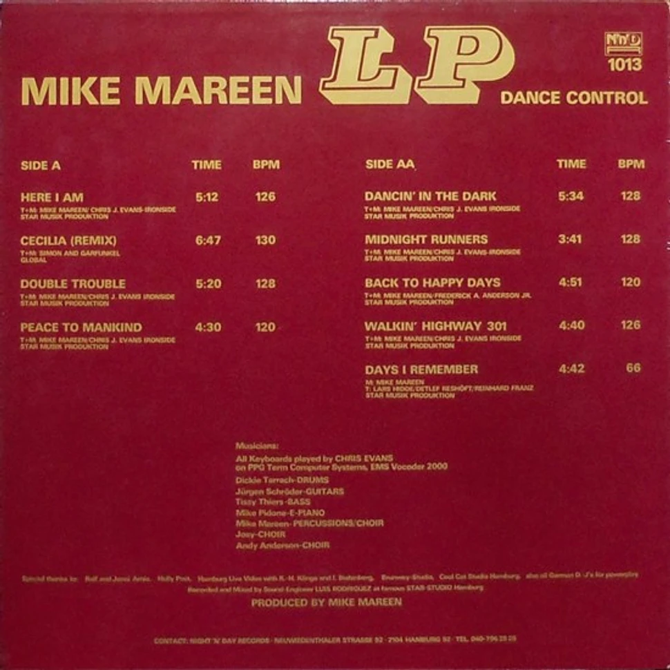 Mike Mareen - LP Dance Control