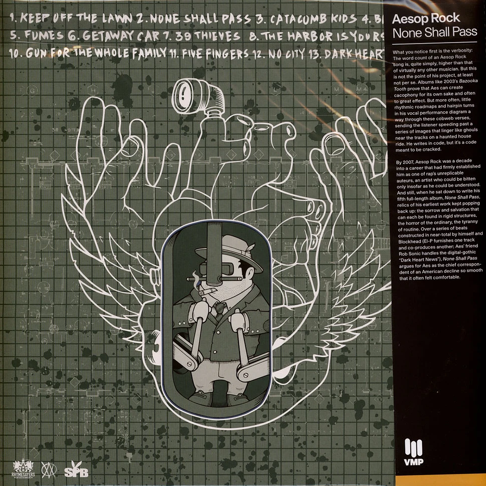 Aesop Rock - None Shall Pass Vinyl Me, Please Edition