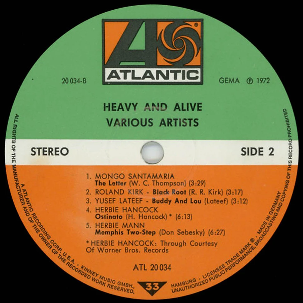 V.A. - Heavy And Alive