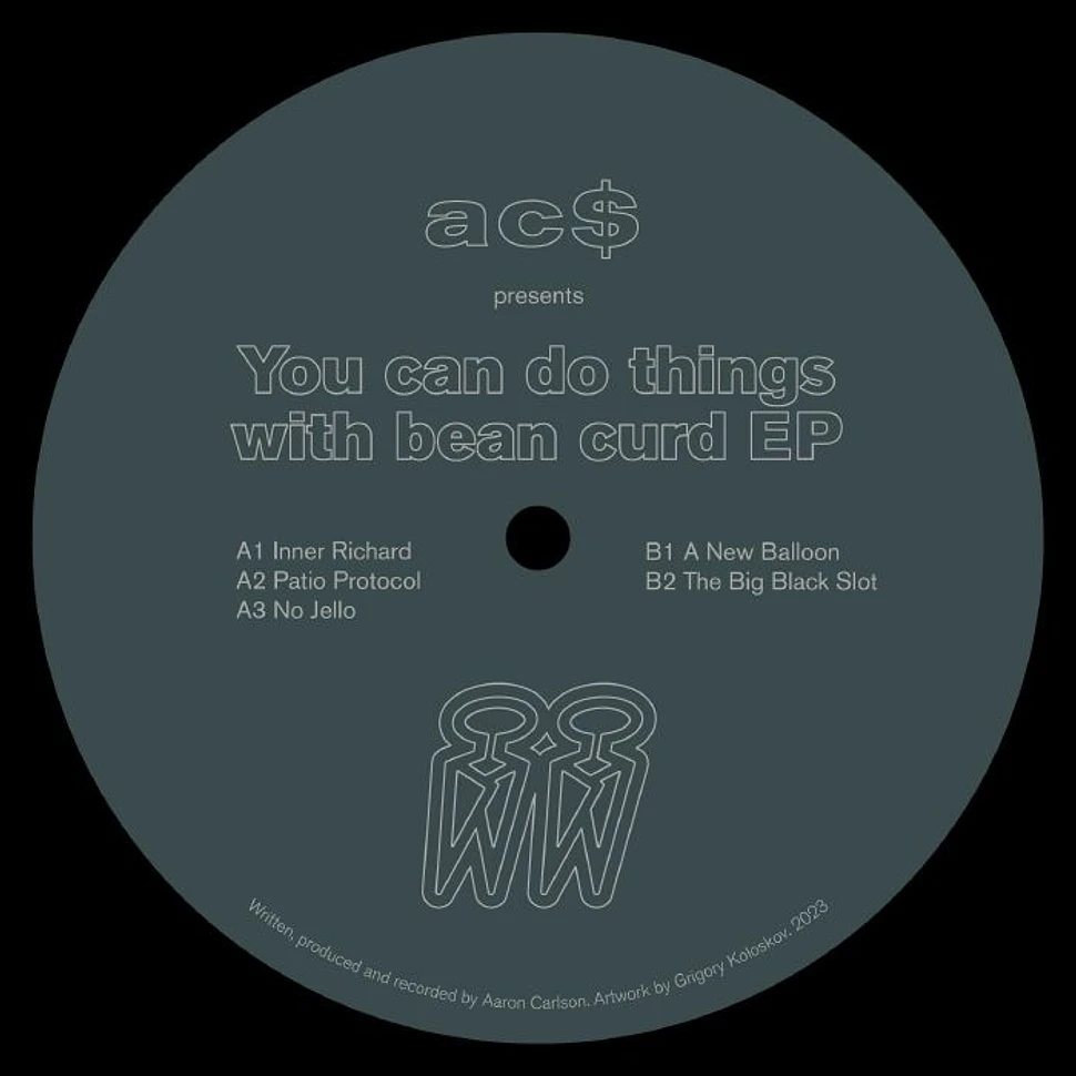 AC$ - You Can Do Things With Bean Curd EP