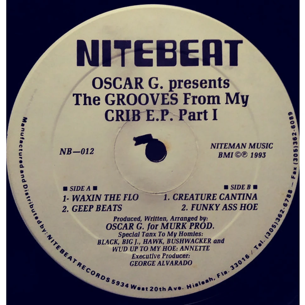 Oscar Gaetan - The Grooves From My Crib E.P. Part I