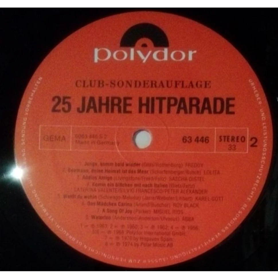 V.A. - 25 Jahre Hitparade 1950-1975