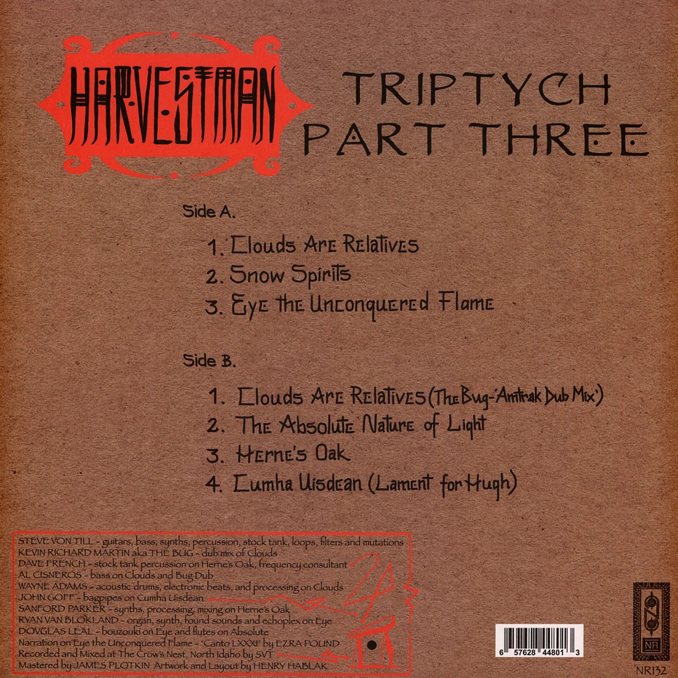 Harvestman - Triptych : Part Three