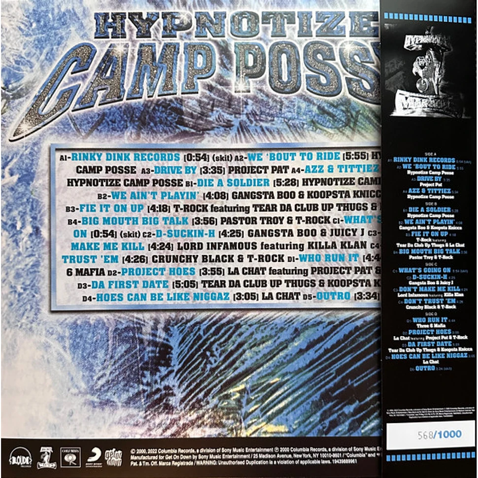 Three 6 Mafia presents Hypnotize Camp Posse - Hypnotize Camp Posse