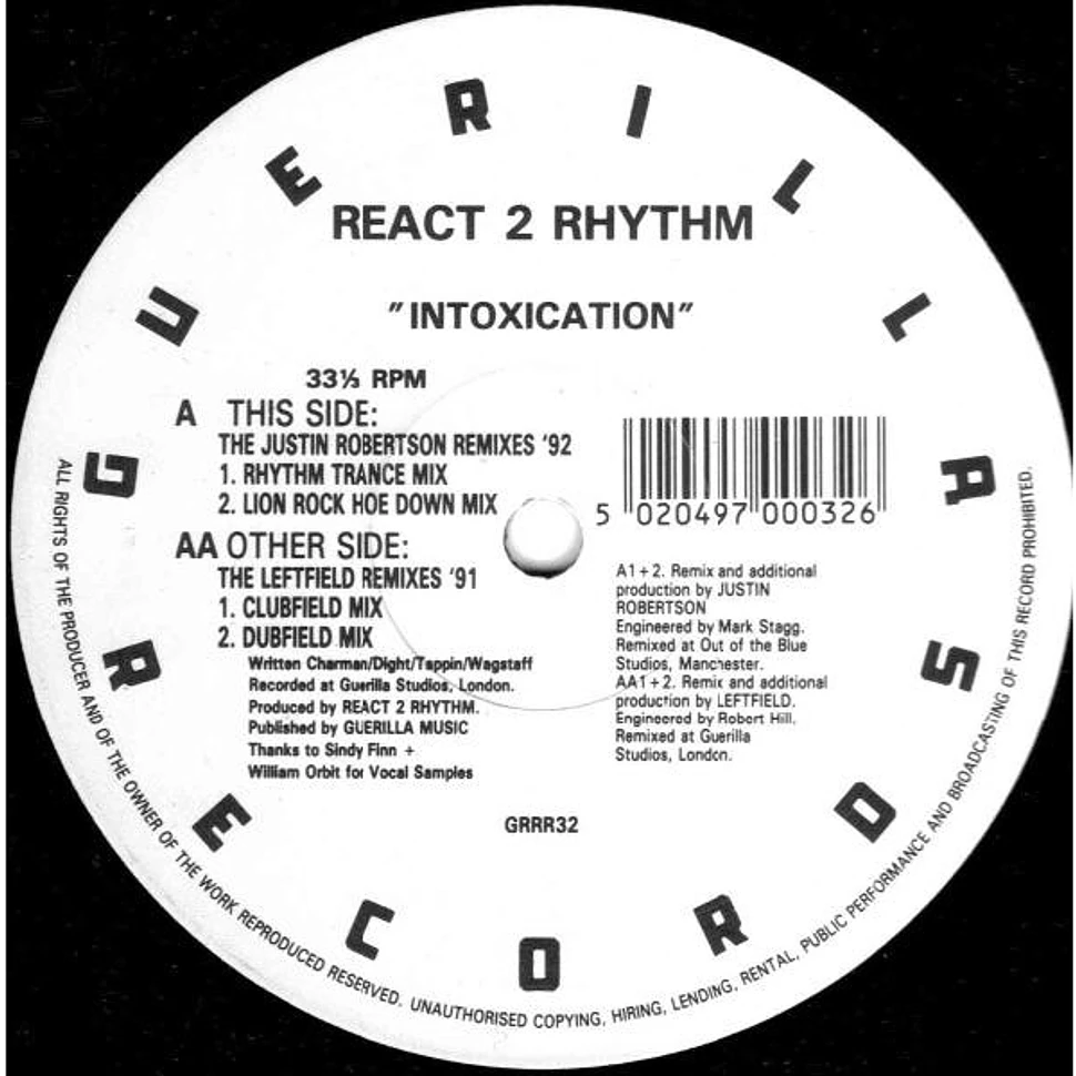 React 2 Rhythm - Intoxication