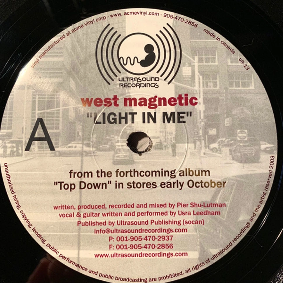 West Magnetic - Light In Me