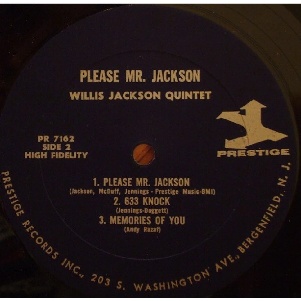 Willis Jackson Quintet - Please Mr. Jackson