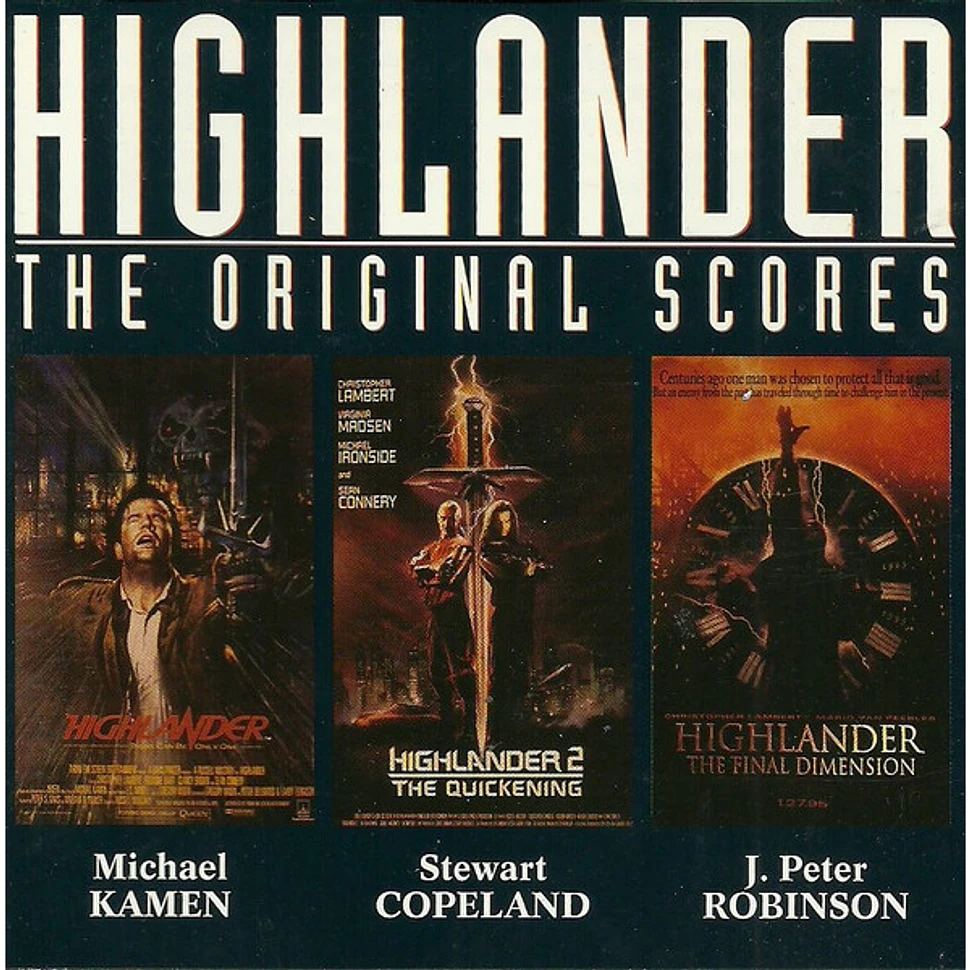 Michael Kamen, Stewart Copeland, Peter Robinson - Highlander - The Original Scores