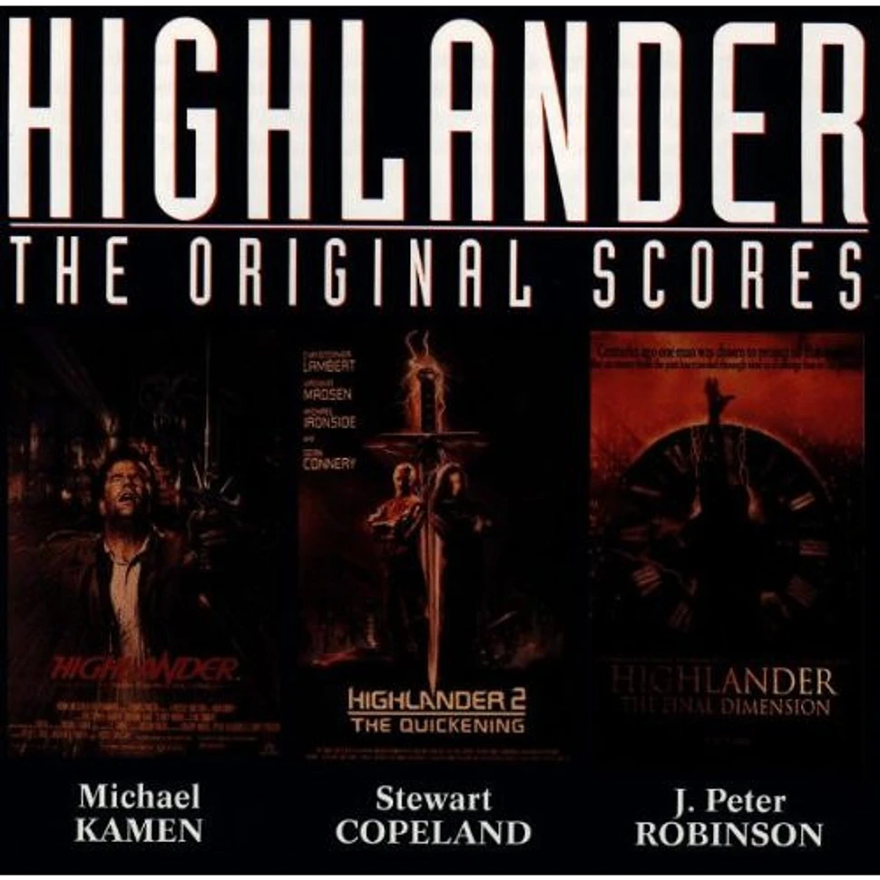 Michael Kamen, Stewart Copeland, Peter Robinson - Highlander - The Original Scores