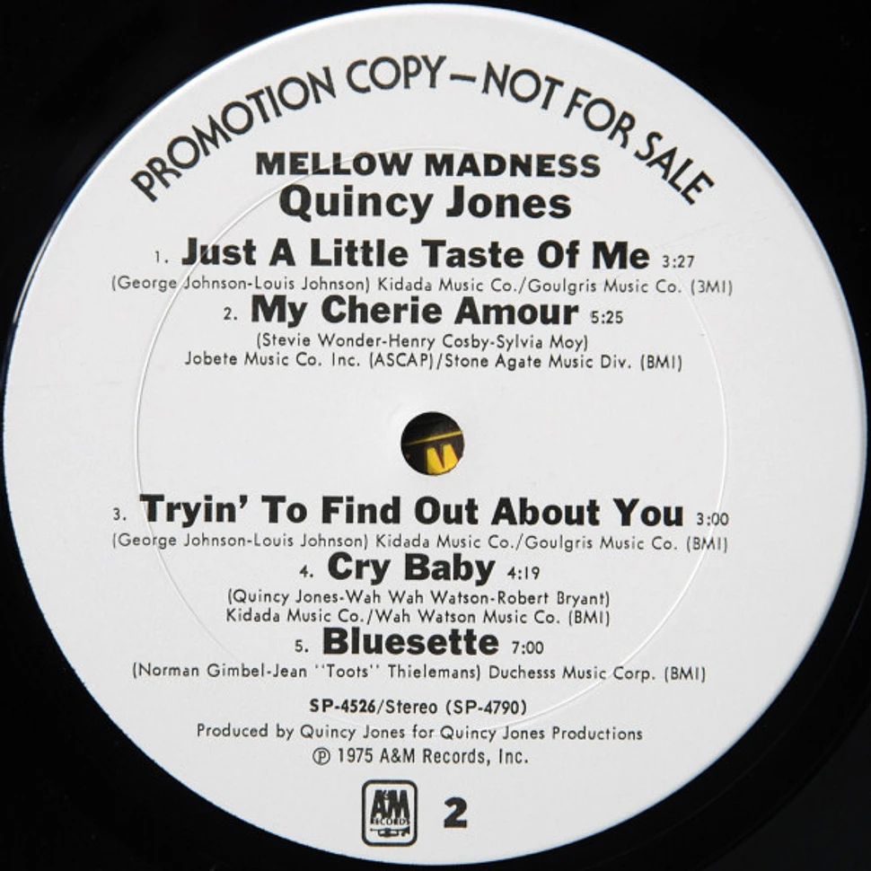 Quincy Jones - Mellow Madness