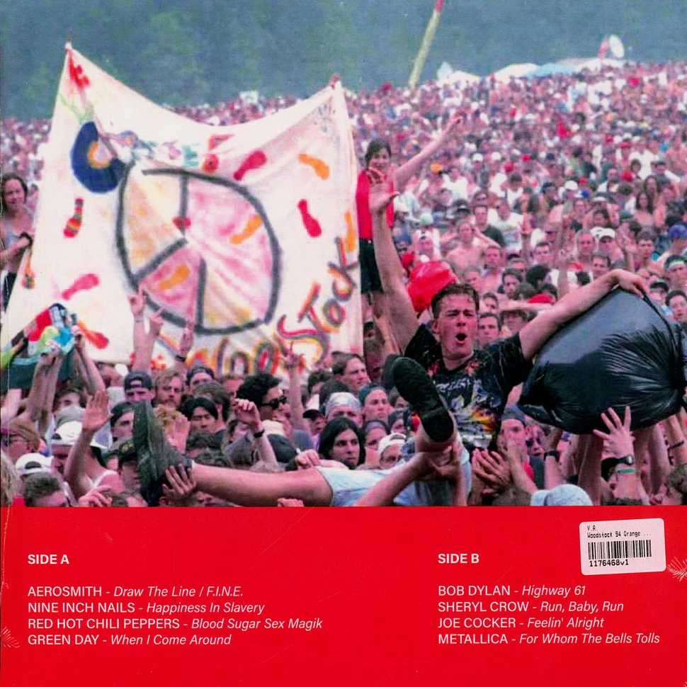 V.A. - Woodstock 94 Orange Vinyl Edtion